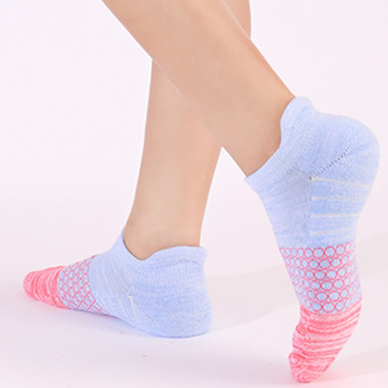 Chaussettes de compression en coton à blocs de couleurs dégradés (8 paires) - image 4