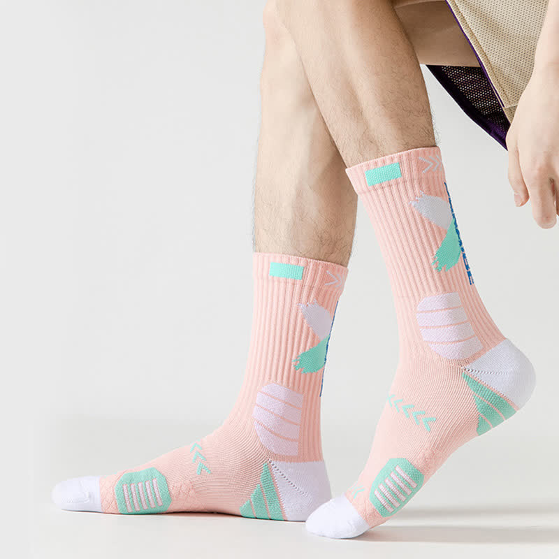 Chaussettes de sport à imprimé graphique Arrow (5 paires) - image 4