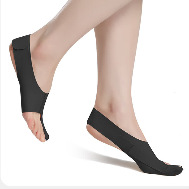 Manchons de cheville réglables pour correcteur d'oignon - Noir - L - image 8