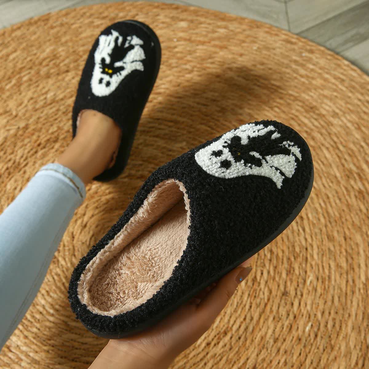 Chaussons fantômes amusants d'Halloween grande taille - image 10