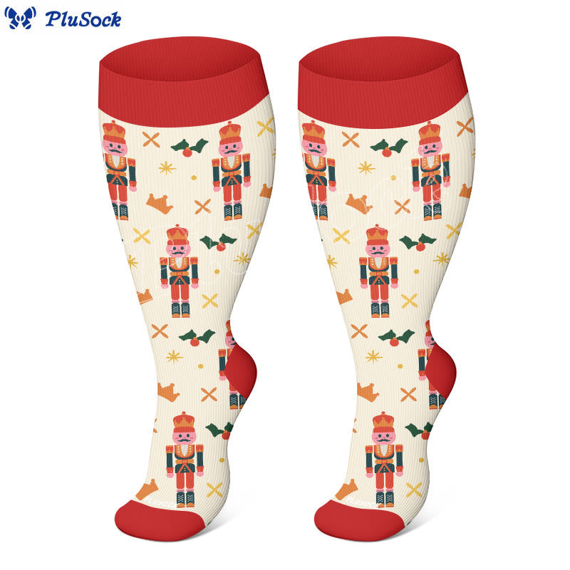Chaussettes de compression Panda Angel grande taille (3 paires) - image 3