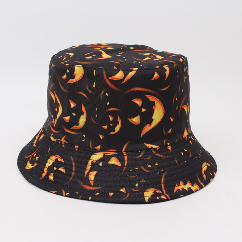 Chapeau bob grande taille à imprimé effrayant pour Halloween - D - Taille unique - image 6