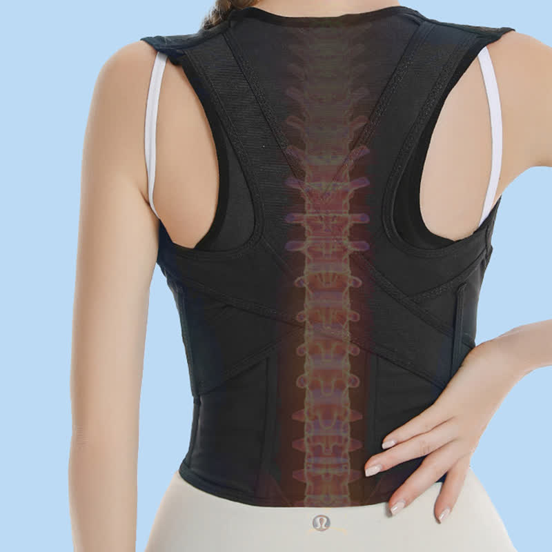 Correcteur de posture élastique respirant pour les épaules - image 3