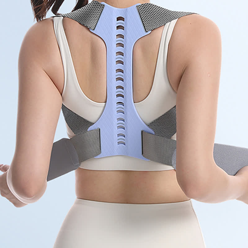 Ceinture correctrice de posture pour le dos gris - image 3