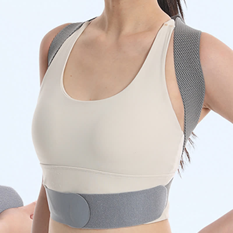 Ceinture correctrice de posture pour le dos gris - image 1