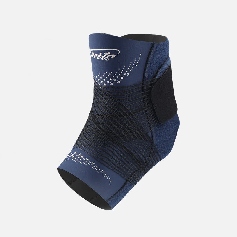Chevillères à sangles Velcro réglables - Bleu marine - XL - image 11