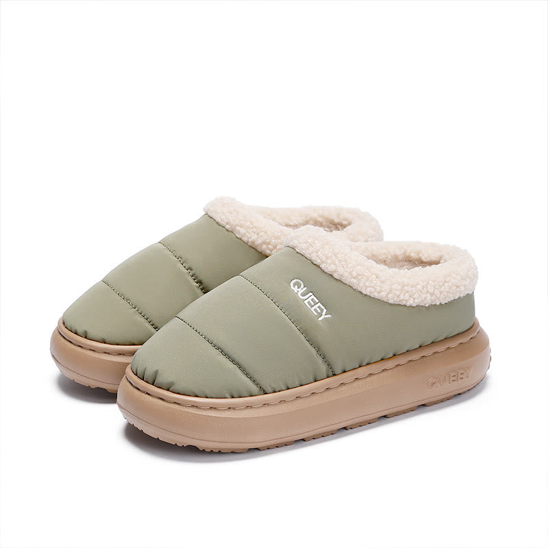 Chaussons tendance grande taille doux pour la peau - Vert - EU43-44(US9-10) - image 13