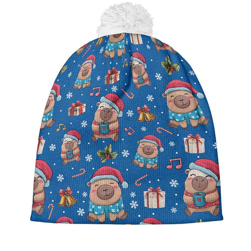 Bonnet de Noël en forme de bonhomme en pain d'épices - image 9