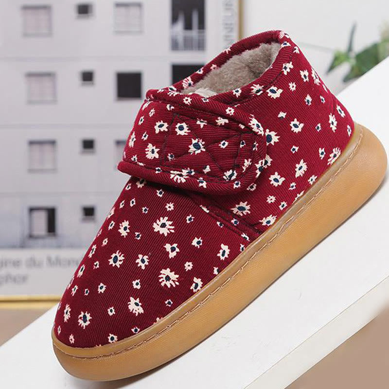 Pantoufles fleuries grandes tailles - image 10