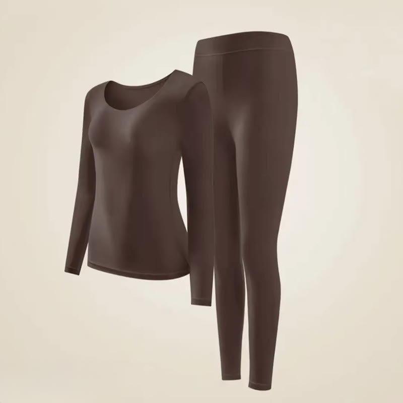 Sous-vêtement chauffant Plusock Camellia Essence - Brun - XL - Un ensemble - image 17