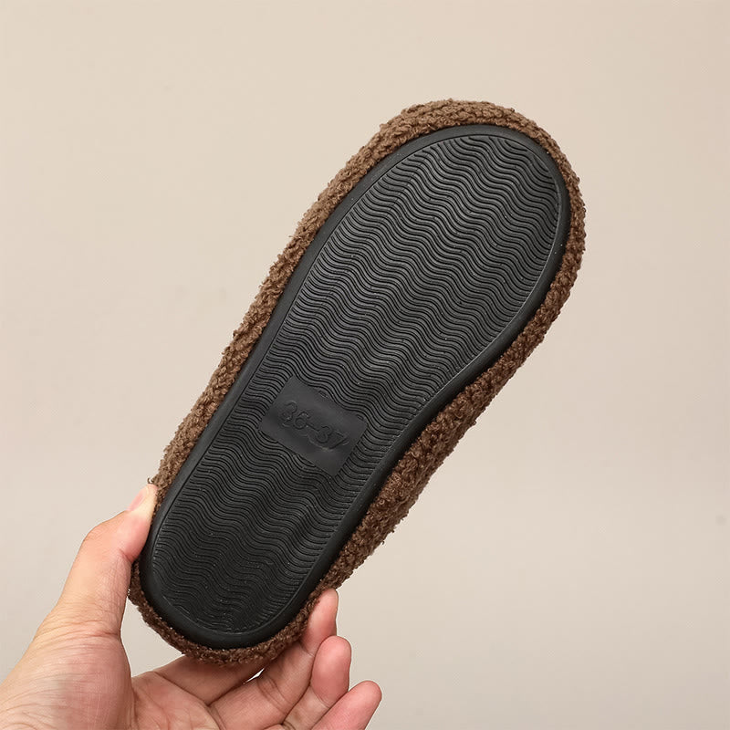 Pantoufles Plusock grandes tailles à motif carlin mignon - image 6