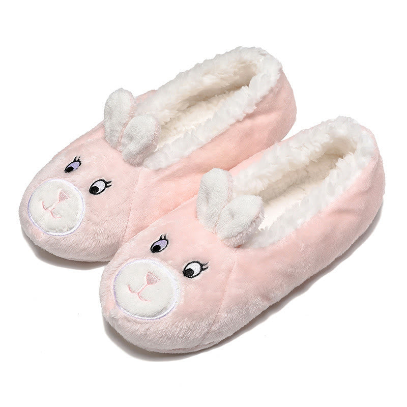 Chaussettes-chaussons panda lapin chat cerf - Lapin - 40(US5-7) - image 8