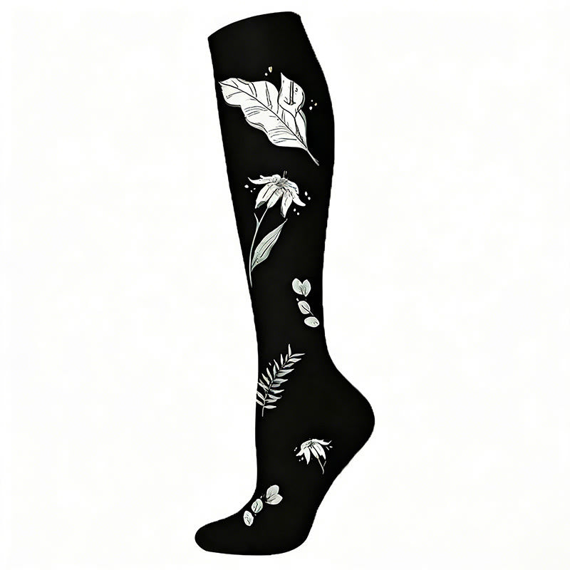 Chaussettes de compression Garden Dreams (6 paires) - Noir - S/M - image 6