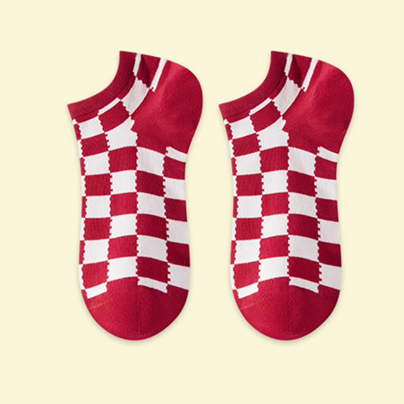 Chaussettes rouges festives (5 paires) - image 14