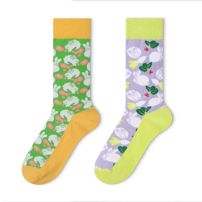 Chaussettes courtes mignonnes lapin courant - image 1