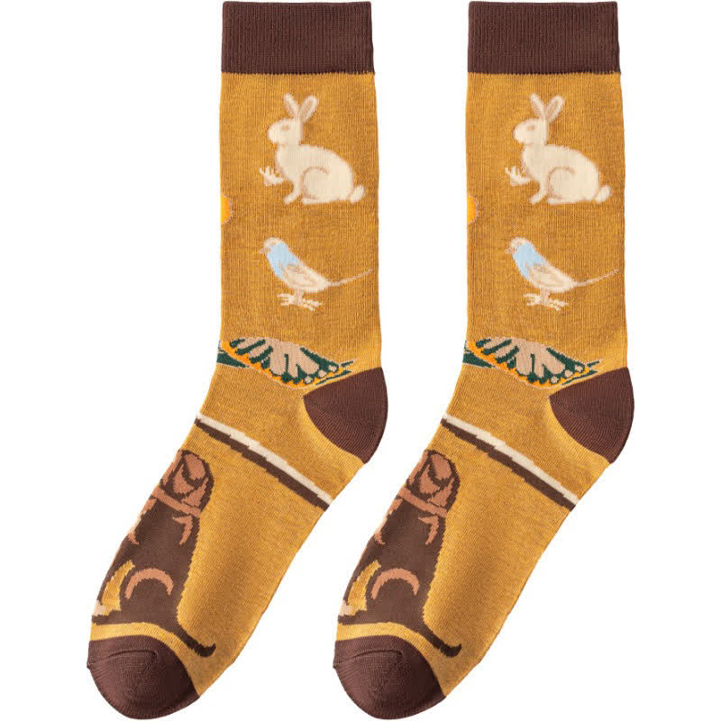 Chaussettes courtes pour chien et lapin joueurs - image 8