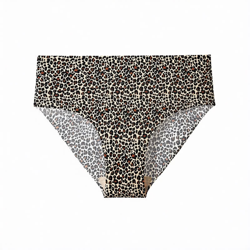 Culotte invisible sans coutures à imprimé zèbre et léopard (paquet de 4) - image 7