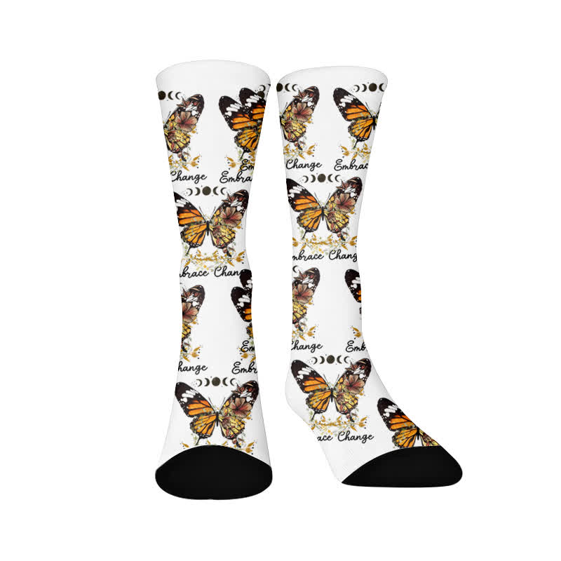 Chaussettes papillon à nœud papillon - Vintage (1 paire) - EU37-44(US4-10) - image 9