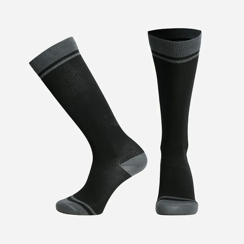 Chaussettes de compression sport unies grandes tailles - image 4