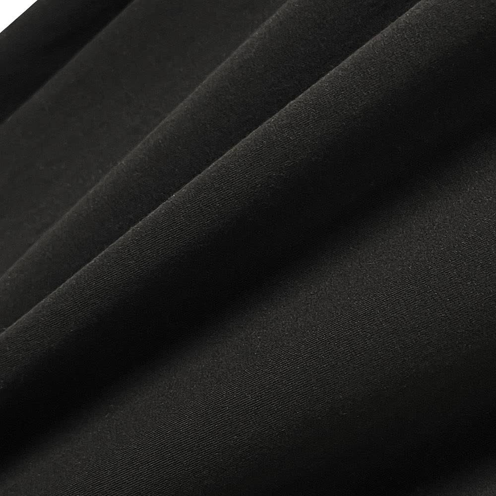 Robe midi grande taille à taille froncée, col en V en maille et manches courtes - image 7