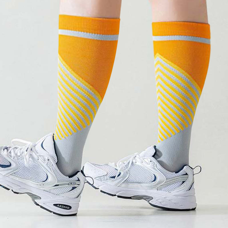 Chaussettes de compression respirantes professionnelles pour le sport (3 paires)