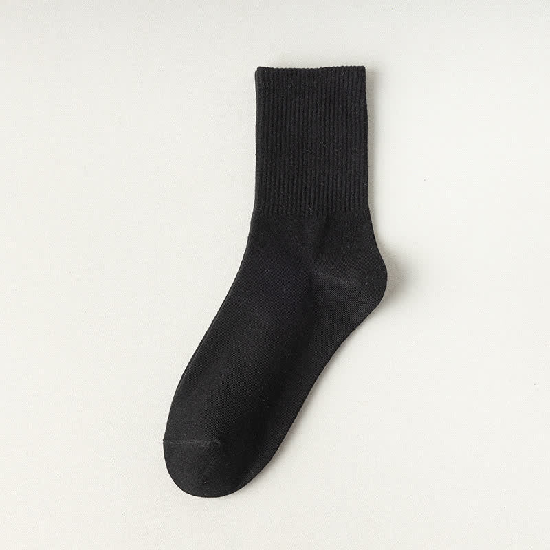 Chaussettes confortables en coton grande taille (6 paires)