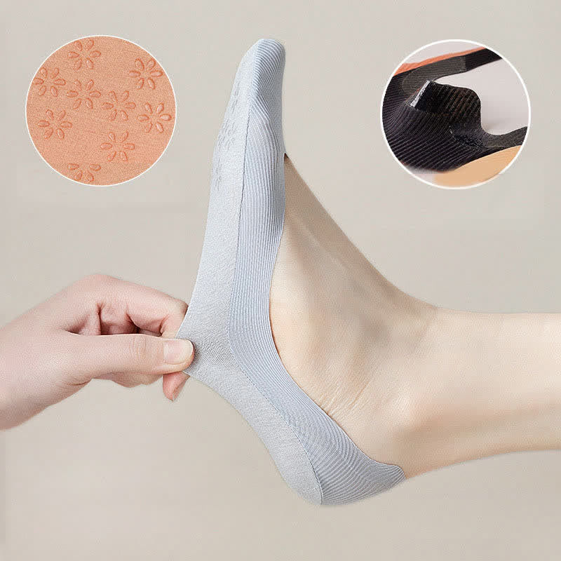 Chaussettes bateau 100 % coton grande taille (7 paires)
