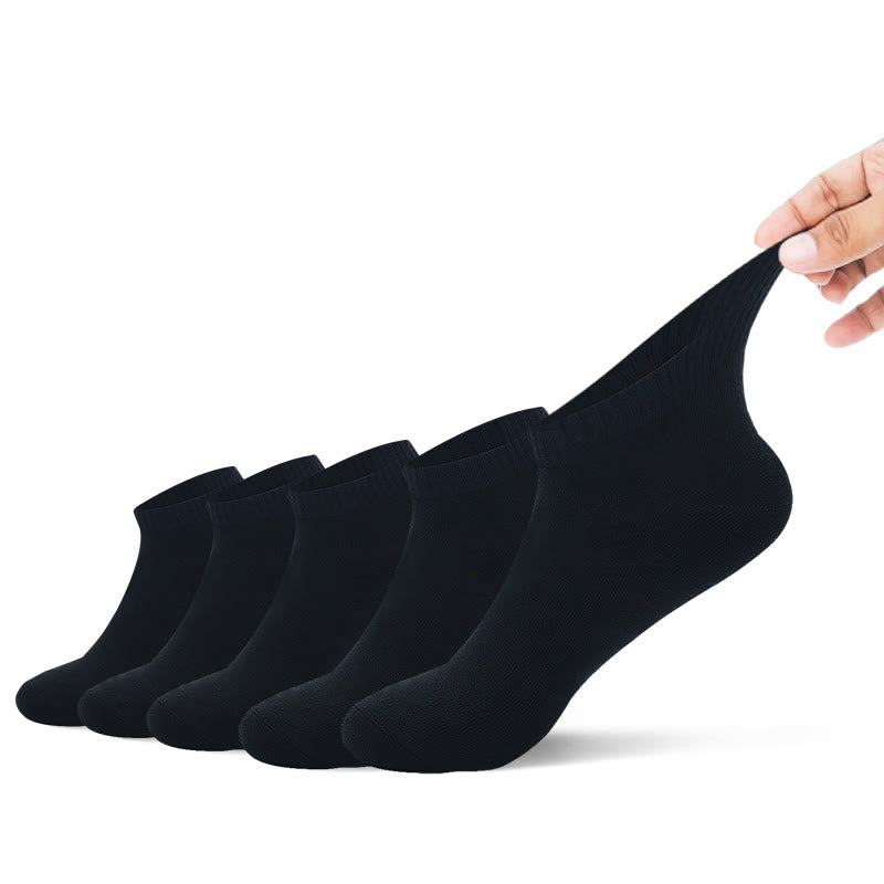 Chaussettes déodorantes (5 paires) - 43-48 - Noir - image 9