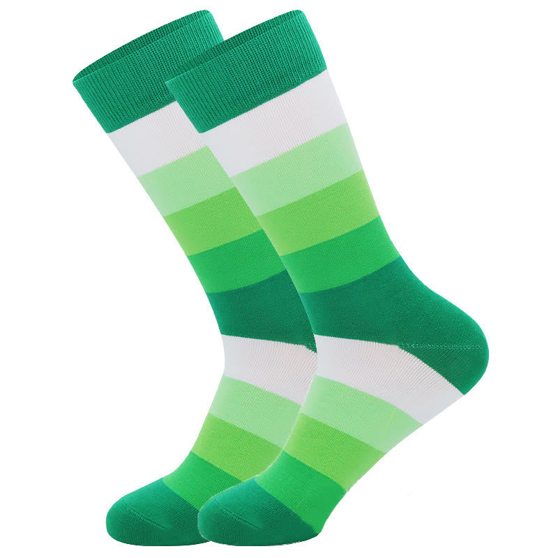 Chaussettes fantaisie colorées et lumineuses (5 paires)