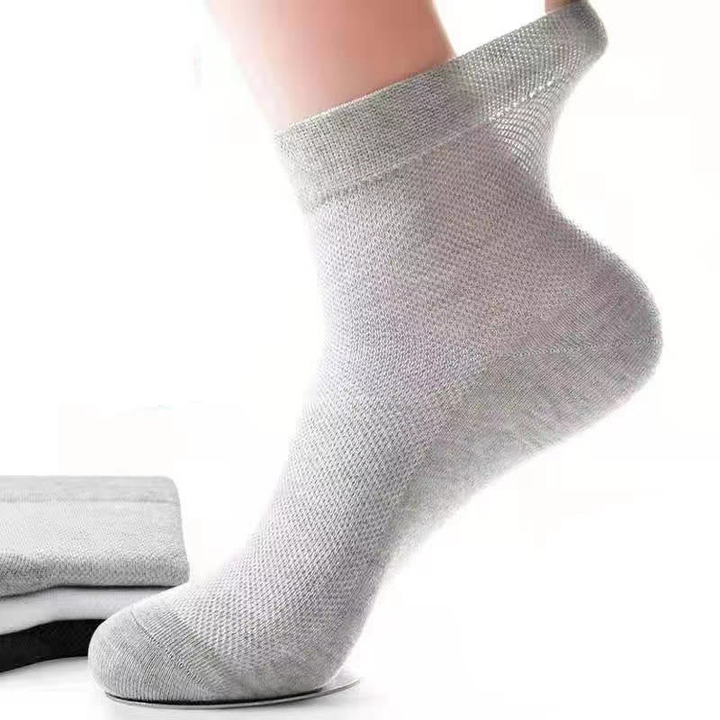 Chaussettes mi-mollet en maille grande taille (10 paires)