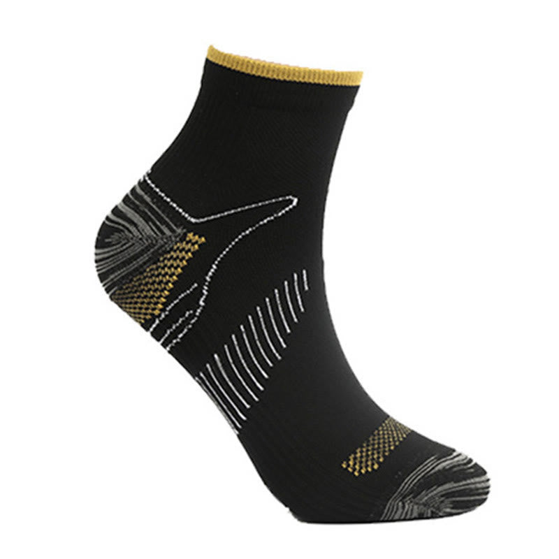 Chaussettes de sport élastiques de compression grande taille (10 paires)