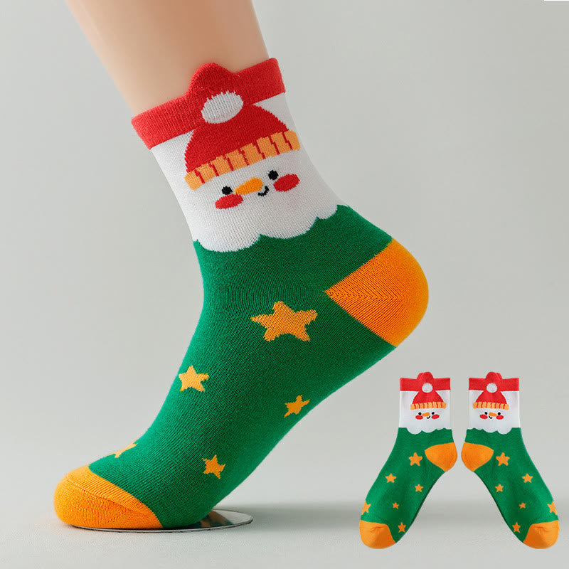 Chaussettes de Noël chaudes grande taille