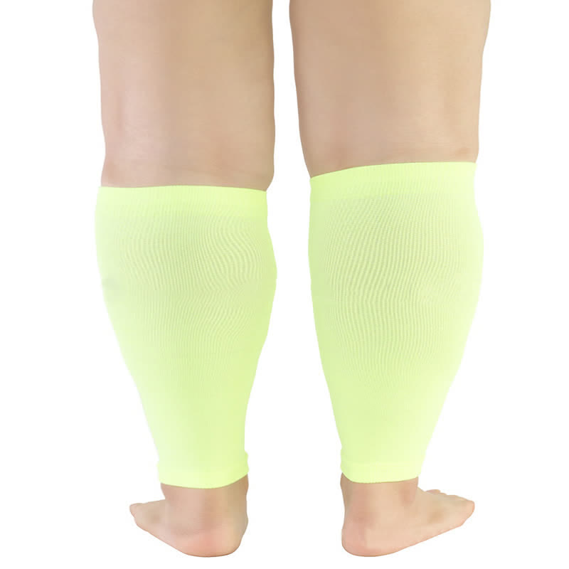 Chaussettes de compression multicolores à larges mollets