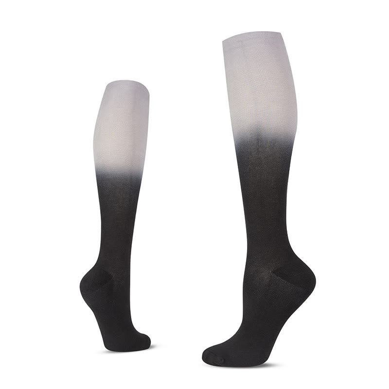 Chaussettes de sport à compression hautes Tie Dye
