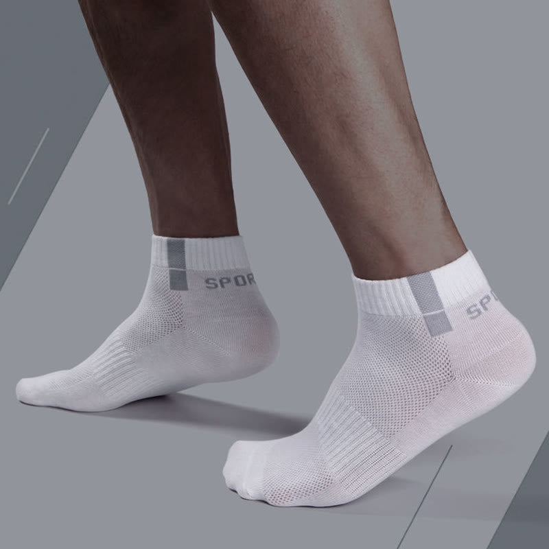 Chaussettes respirantes en maille grande taille (5 paires)