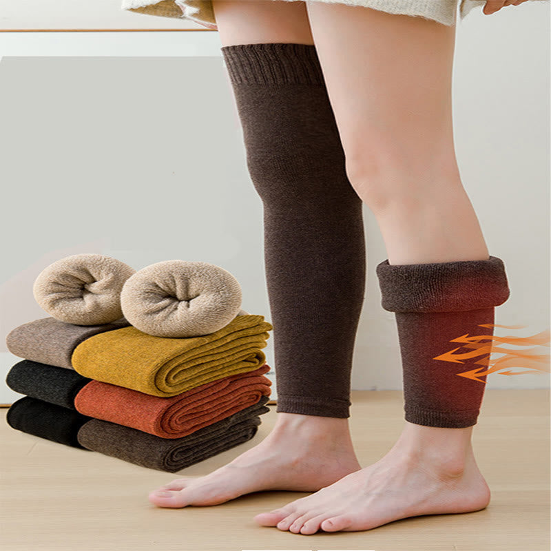 Manchons cuissardes grande taille sans orteils (7 paires)