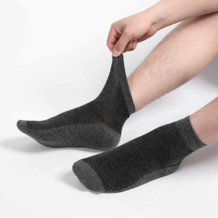 Chaussettes courtes super élastiques grande taille (5 paires)