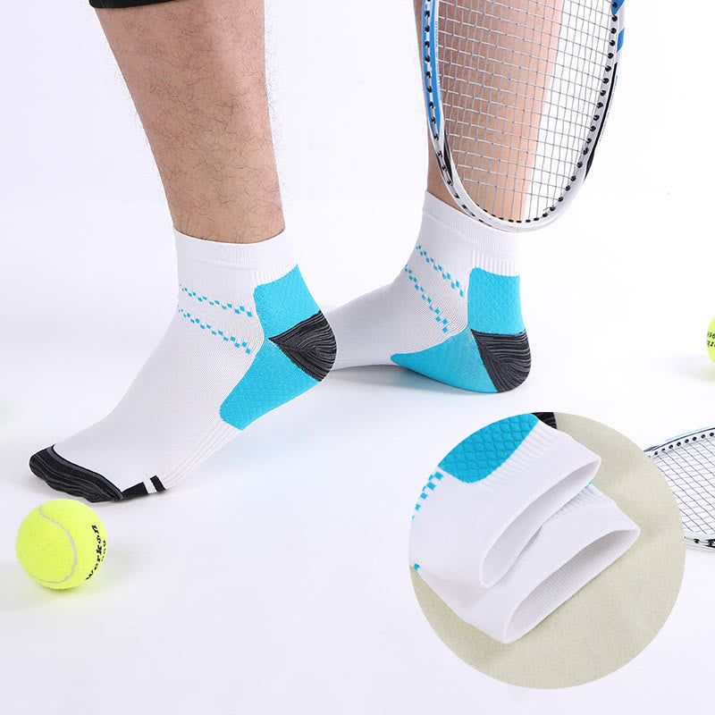 Chaussettes de sport élastiques de compression grande taille (10 paires)