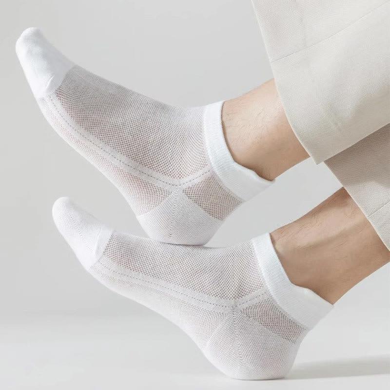 Chaussettes respirantes en maille grande taille (7 paires)