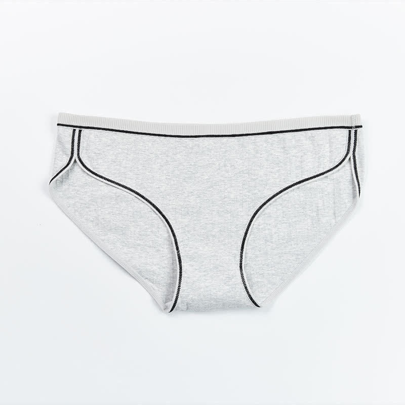 Culotte taille basse en coton grande taille (5 paires)