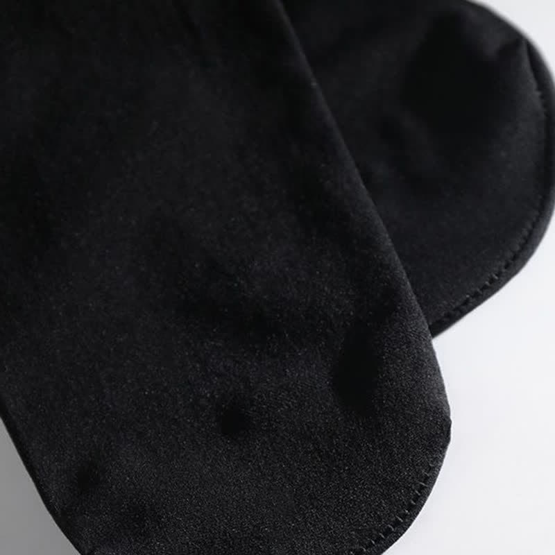 Chaussettes hautes respirantes de couleur unie (2 paires) - image 2