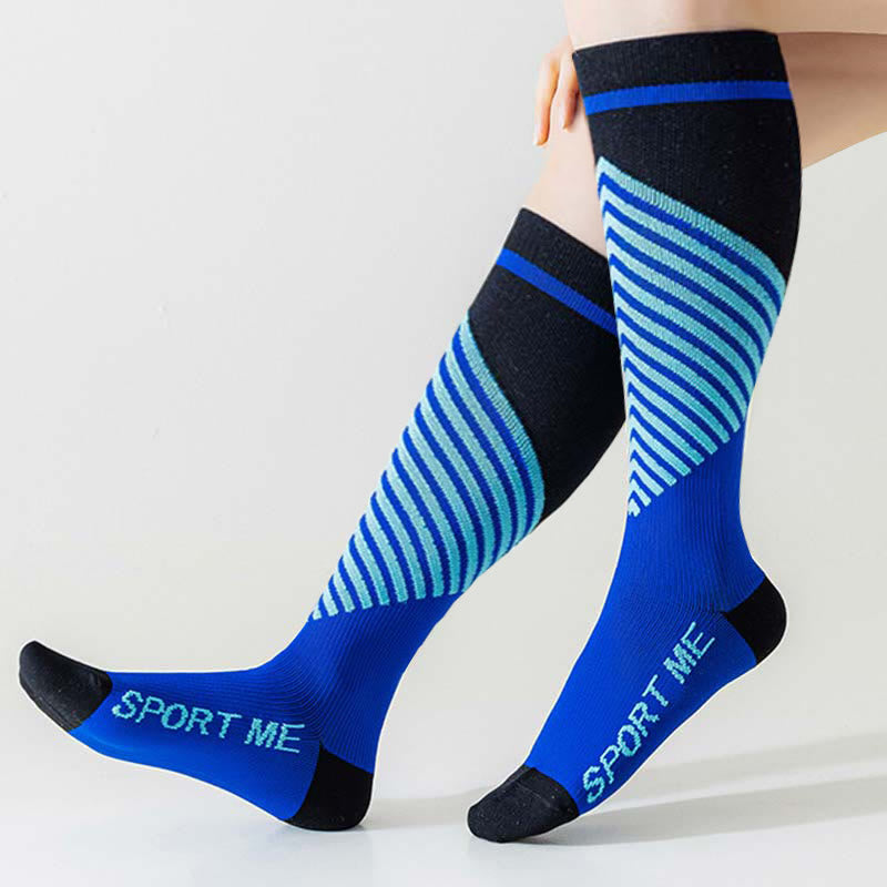 Chaussettes de compression respirantes professionnelles pour le sport (3 paires)
