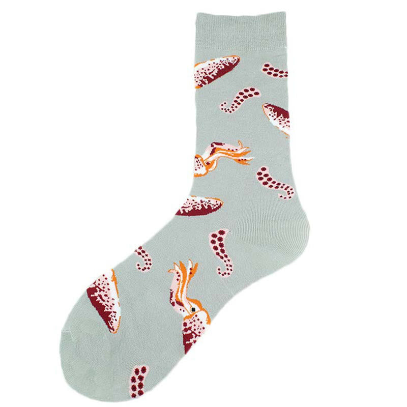 Chaussettes amusantes de la série Marine grande taille (5 paires) - image 19