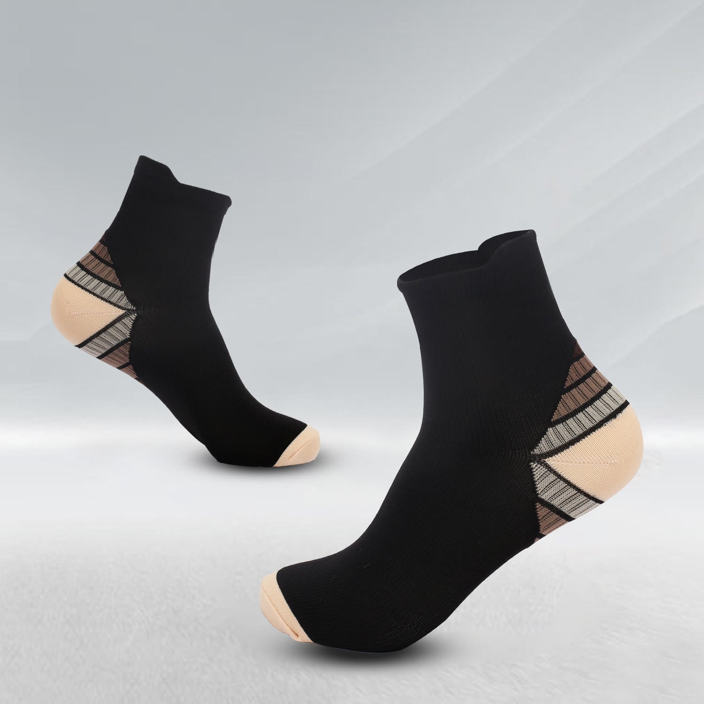 Chaussettes de compression élastiques pour le sport (7 paires)