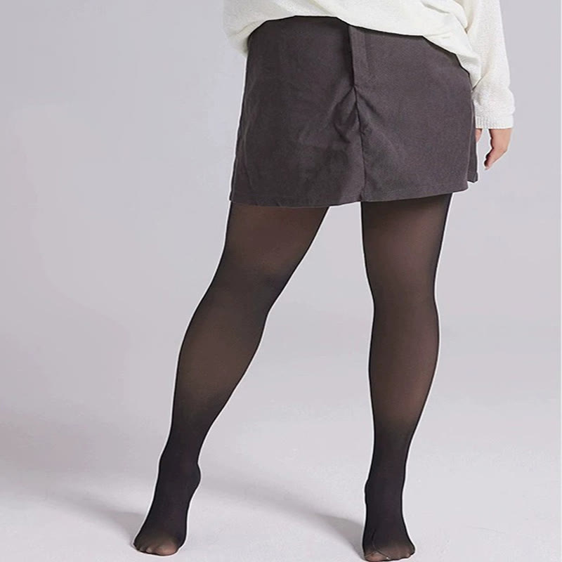 Collants épais taille haute grande taille
