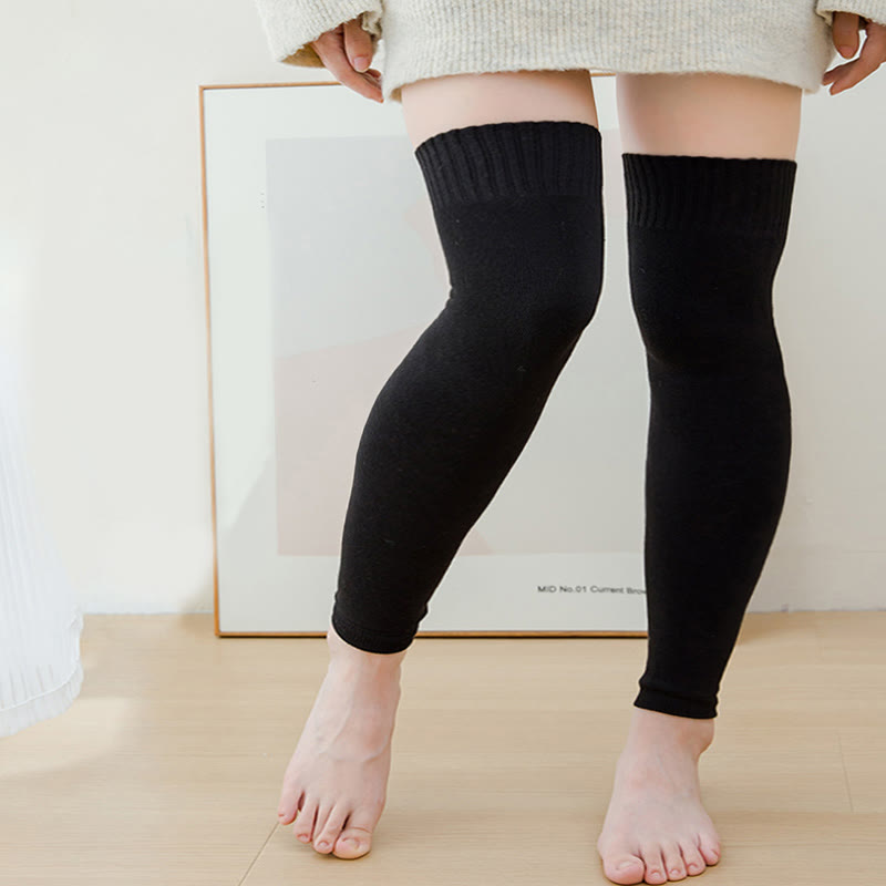 Manchons cuissardes grande taille sans orteils (7 paires)