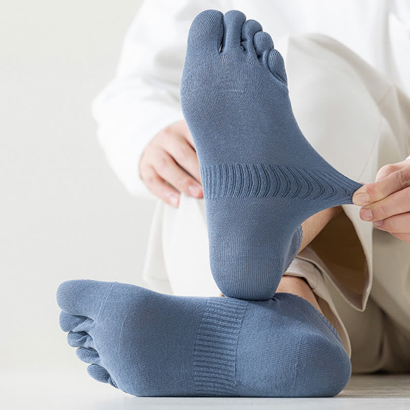 Chaussettes d'alignement des cinq orteils grande taille (5 paires)