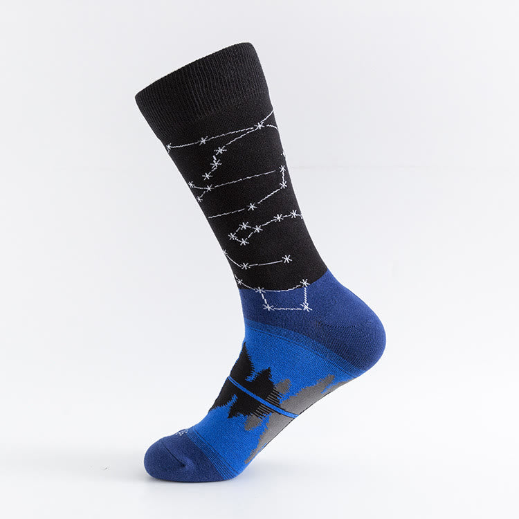 Chaussettes extra-terrestres grande taille (5 paires)