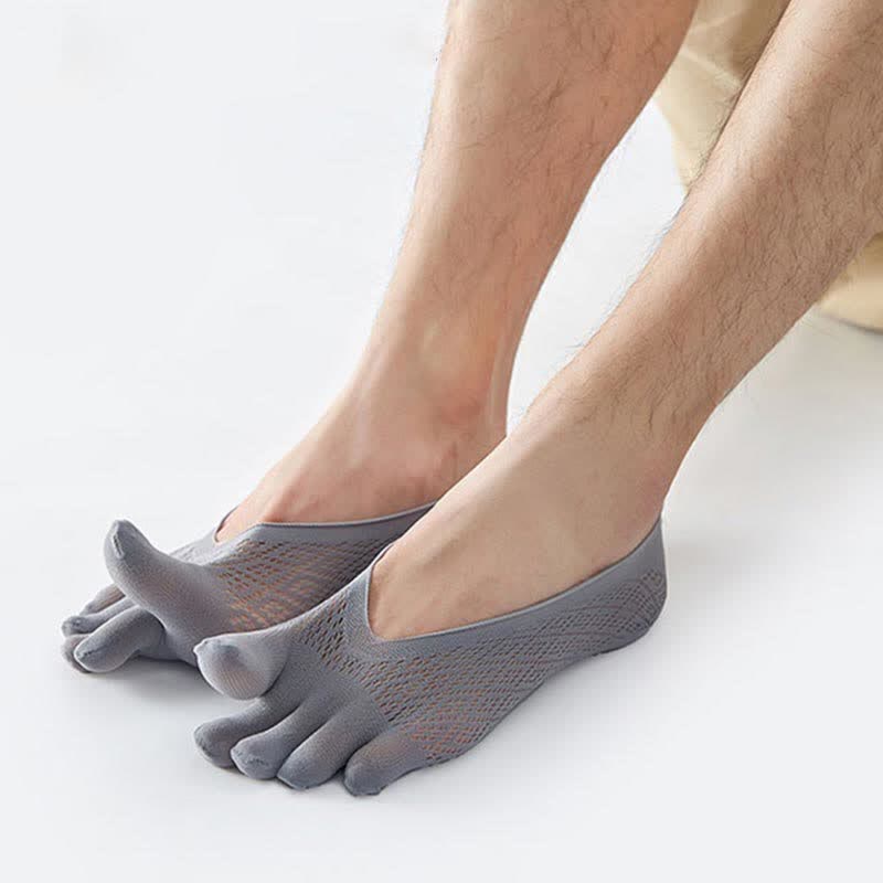 Chaussettes d'alignement des cinq orteils grande taille (6 paires)