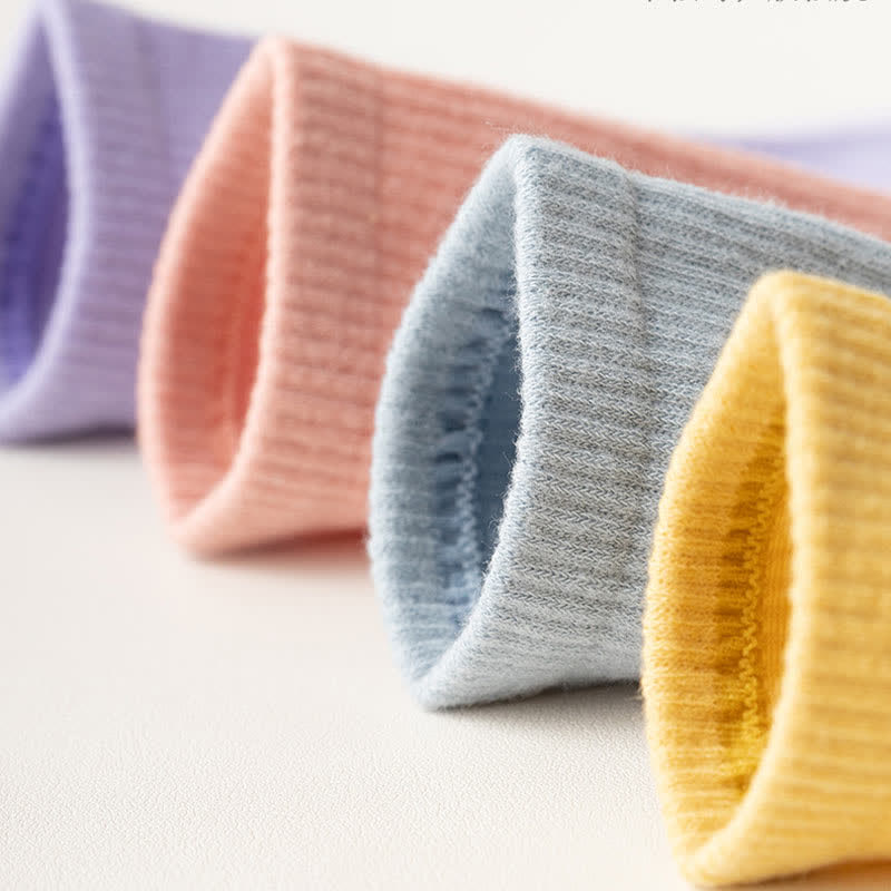 Chaussettes confortables en coton grande taille (6 paires)
